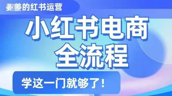 小红书电商全流程,精简易懂,从入门到精通,学这一门就够了-续财库